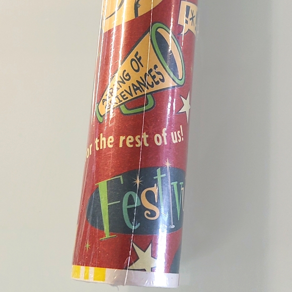 Seinfeld Gift Wrap Festivus Christmas wrapping paper 60sqft - Picture 2 of 9